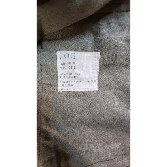 NEW FOG Fear of God L CAMO SHACKET Collection 1 Jacket Large shirt Shop Coat - Picture 10 of 10